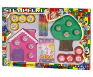 Niezwykłe Stempelki - Domek