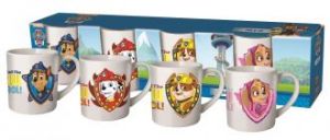 Kubek porcelanowy Psi Patrol 4pak