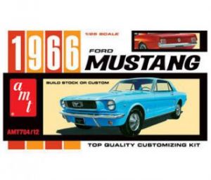 Model Plastikowy Do Sklejania AMT (USA) - 1966 Ford Mustang