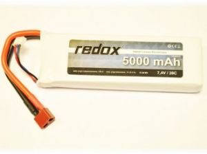 Redox 5000 mAh 7,4V 20C - Pakiet LiPo