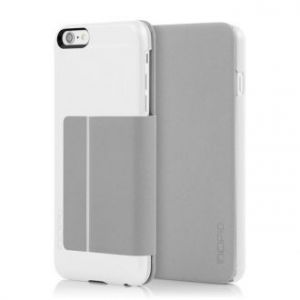 Incipio Highland Folio Case - Etui iPhone 6s Plus / iPhone 6 Plus z kieszenią na kartę + stand up (W