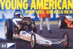 Model plastikowy - Carl Casper Young American Dragster - MPC