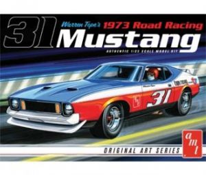 Model plastikowy - Samochód Warren Tope 1973 Mustang - AMT