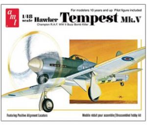 Model plastikowy - Samolot Hawker Tempest V Airplane - AMT