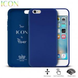 PURO ICON Cover - Etui iPhone 6s / iPhone 6 (Dark Blue)