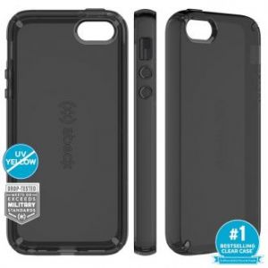 Speck CandyShell Clear - Etui iPhone SE / iPhone 5s / iPhone 5 (Clear-Onyx Black)