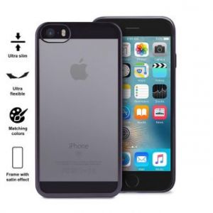 PURO Satin Cover - Etui iPhone SE / iPhone 5s / iPhone 5 (Space Grey)