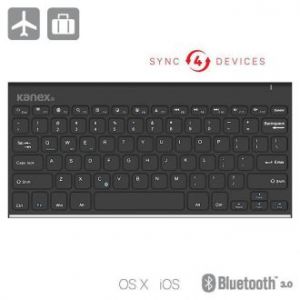 Kanex EasySync iPad Keyboard - Klawiatura Bluetooth z podstawką (iOS / Android / Windows)