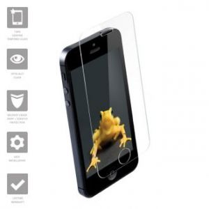 Wrapsol Clear Tempered Glass - Hartowane szkło 9H do iPhone SE / iPhone 5s / iPhone 5