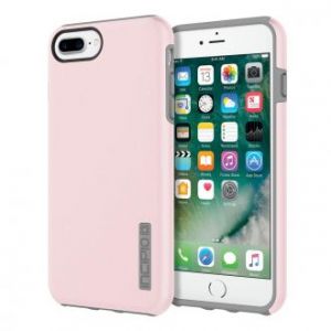 Incipio DualPro - Etui iPhone 7 Plus / iPhone 6s Plus / iPhone 6 Plus (Iridescent Rose Quartz/Gray)