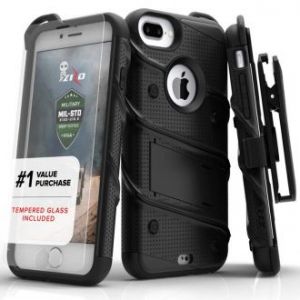 Zizo Bolt Cover - Pancerne etui iPhone 7 Plus / iPhone 6s Plus / iPhone 6 Plus + szkło 9H na ekran (