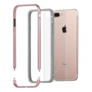 Moshi Luxe - Aluminiowy bumper iPhone 7 Plus (Rose Pink)