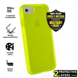 PURO Impact Pro Flex Shield - Etui iPhone 7 (limonkowy)
