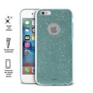 PURO Glitter Shine Cover - Etui iPhone 6s / iPhone 6 (Aquamarine)