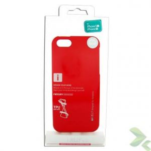 Mercury I-Jelly - Etui iPhone SE / iPhone 5s / iPhone 5 (czerwony)