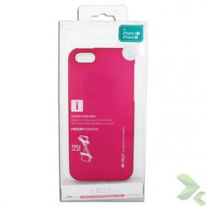 Mercury I-Jelly - Etui iPhone SE / iPhone 5s / iPhone 5 (różowy)