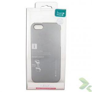 Mercury I-Jelly - Etui iPhone SE / iPhone 5s / iPhone 5 (szary)