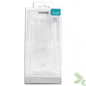 Mercury Transparent Jelly - Etui iPhone SE / iPhone 5s / iPhone 5 (przezroczysty)