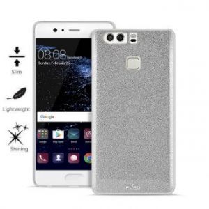 PURO Glitter Shine Cover - Etui Huawei P10 (Silver)