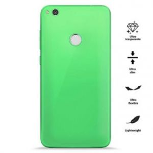 PURO 0.3 Nude - Etui Huawei P8 Lite (2017) (Fluo Green)
