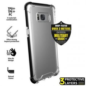 PURO Impact Pro Hard Shield - Etui Samsung Galaxy S8+ (czarny)