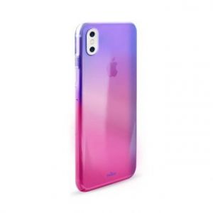 PURO Hologram Cover - Etui iPhone X (Pink)
