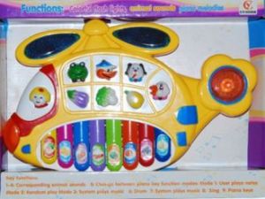 Edukacyjne Organki - Kolorowy Helikopter