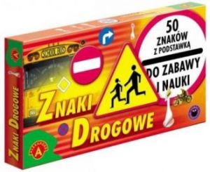 \\"Znaki Drogowe\\" 50 Znaków Drogowych Z Podstawką Alexander