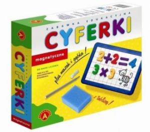 Zabawka Edukacyjna Cyferki Magnetyczne Alexander
