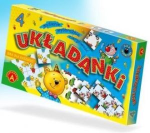 Gra Edukacyjna 4 Układanki Alexander