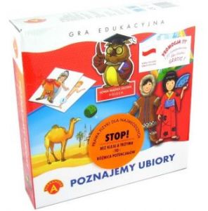 Gra Edukacyjna \\"Poznajemy Ubiory\\" Alexander