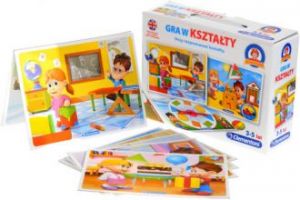\\"Gra W Kształty\\" Clementoni Gra Polsko-angielska