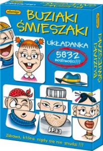 Buziaki Śmieszaki Układanka Adamigo