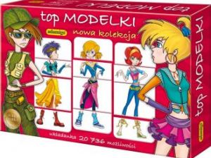 Układanka \\"Top Modelki\\" Adamigo