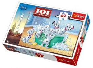 Puzzle 60 El. Trefl Kapiel W Pianie Disney 101 Dalmatyńczyków