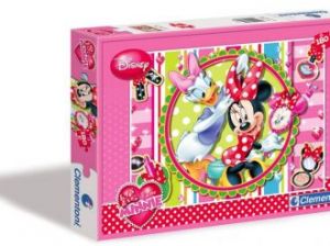 Puzzle I Love Minnie Disney 180 Elementów Clementoni