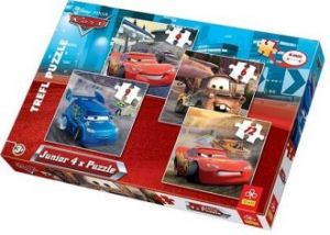 Puzzle Trefl Auta Cars 4 Układanki