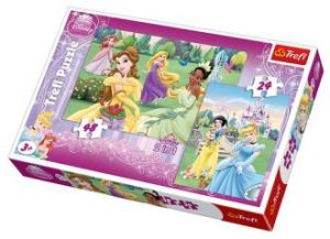 Puzzle 2w1 Trefl Księżniczki Princess Disney