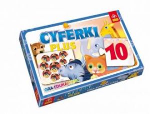 Cyferki Plus Trefl Gra Edukacyjna
