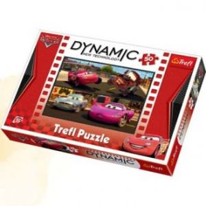 Puzzle Dynamiczne Trefl Auta 50 Elementów