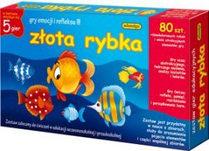 Zbiór 5 Gier Do Ćwiczeń \\"Złota Rybka\\" Adamigo