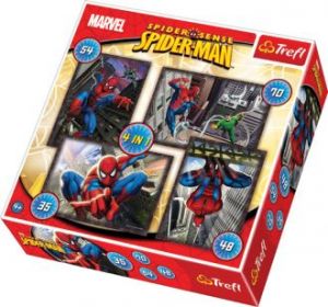 Puzzle 4w1 Spider-Man Trefl