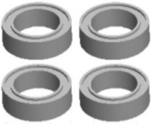 Wltoys 12428-0093 12423-0093 Bearing 8x12x3.5mm Łożyska