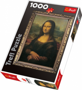 Puzzle Mona Lisa 1000 Elementów Trefl