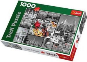 Puzzle \\"Wiedeń-kolaż\\" 1000 Elementów Trefl