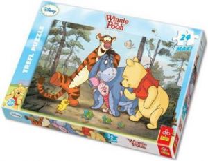 Puzzle \\"Kubuś Puchatek I Przyjaciele\\" 24 Elementy Maxi Trefl