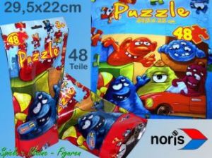 Puzzle 48el. Saszetka Noris Travel Edition