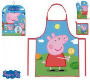 Fartuszek dziecięcy kuchenny Świnka Peppa