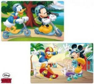 Podkładka mata na stół Mickey i Donald 3D 2szt