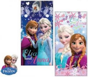 Ręcznik kąpielowy plażowy Frozen Kraina Lodu